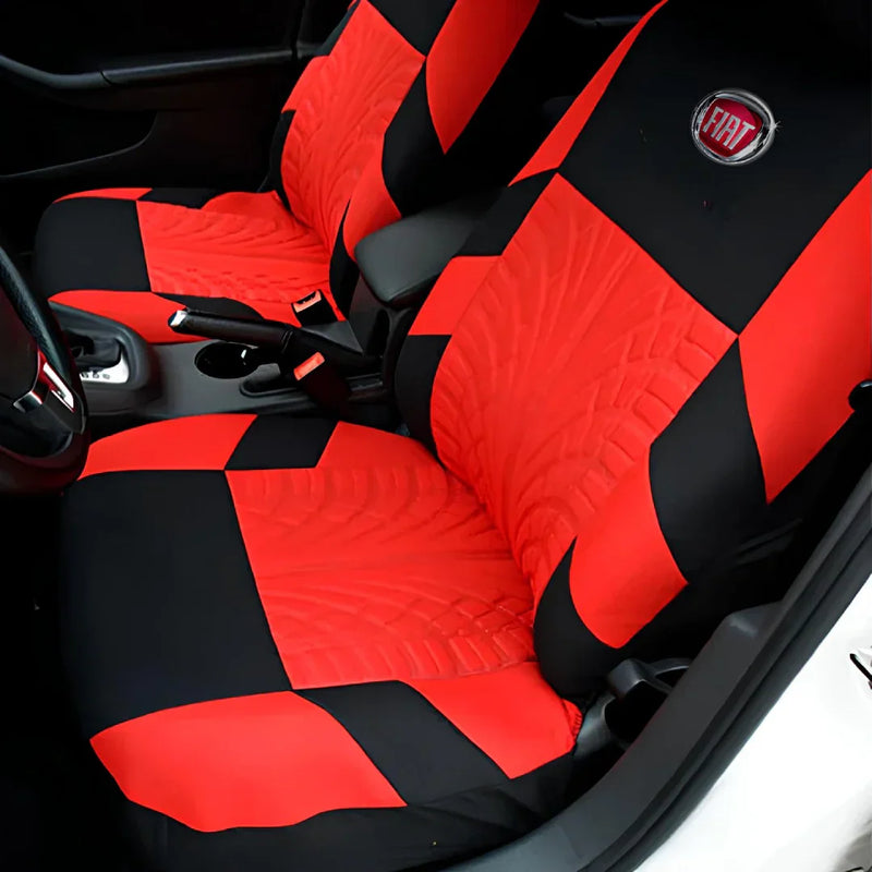 Kit Capa para Banco de Carro Universal JettaSport + 3 BRINDES: Capa Volante, Relógio e Adesivo