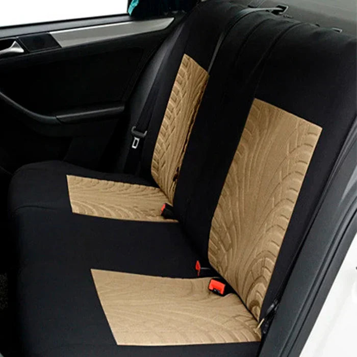 Kit Capa para Banco de Carro Universal JettaSport + 3 BRINDES: Capa Volante, Relógio e Adesivo