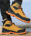 Kit Bota Masculina Safety em 100% Couro Legítimo (à Prova D'Água e Antiderrapante) + 3 BRINDES Limitados