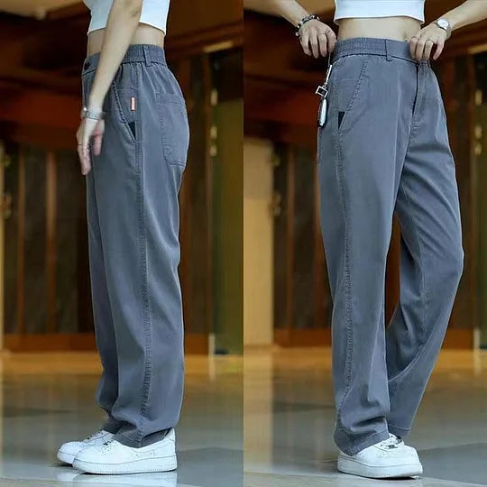 [PAGUE 2 LEVE 3] Calça Feminina em Malha de Algodão Egípcio e Elastano (Sua Nova Queridinha!)