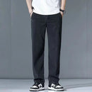 [PAGUE 2 LEVE 3] Calça Masculina em Malha de Algodão Egípcio e Elastano + BRINDES: Carteira e Relógio