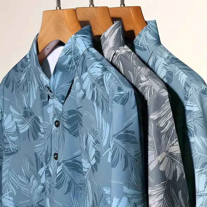 [PAGUE 2 LEVE 3] Camisa Polo Casual Hércules em Seda Gelo e Poliamida + BRINDES: 3 Bermudas e Relógio