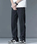 [PAGUE 2 LEVE 3] Calça Masculina em Malha de Algodão Egípcio e Elastano + BRINDES: Carteira e Relógio