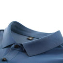 [PAGUE 2 LEVE 4] Camisas Sociais de Seda Gelo Mercure + BRINDES: 3 Bermudas, Relógio e Óculos