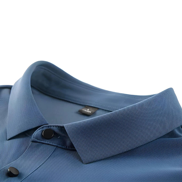 [PAGUE 2 LEVE 4] Camisas Sociais de Seda Gelo Mercure + BRINDES: 3 Bermudas, Relógio e Óculos