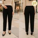 [PAGUE 2 LEVE 3] Calça Social Feminina Monna em Algodão Peruano e Seda Gelo (A Mais Quentinha de 2025!)