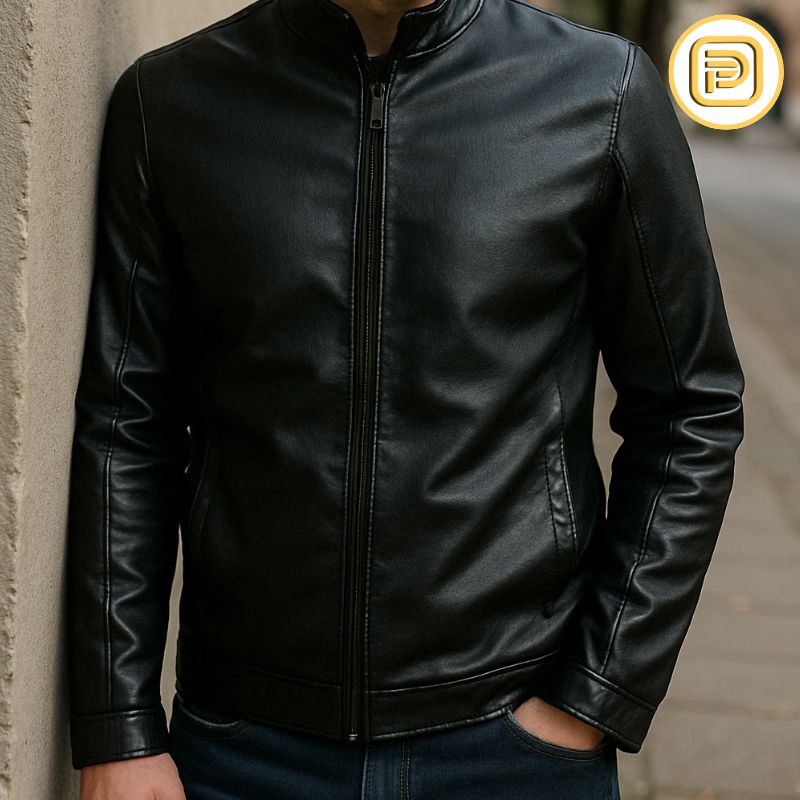 [PAGUE 1 LEVE 2] Jaqueta Masculina Zavelle em Couro Legítimo