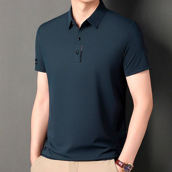 [PAGUE 2 LEVE 3] Camisa Polo Casual Bressan em Viscose com Elastano + BRINDES: 3 Bermudas e Relógio