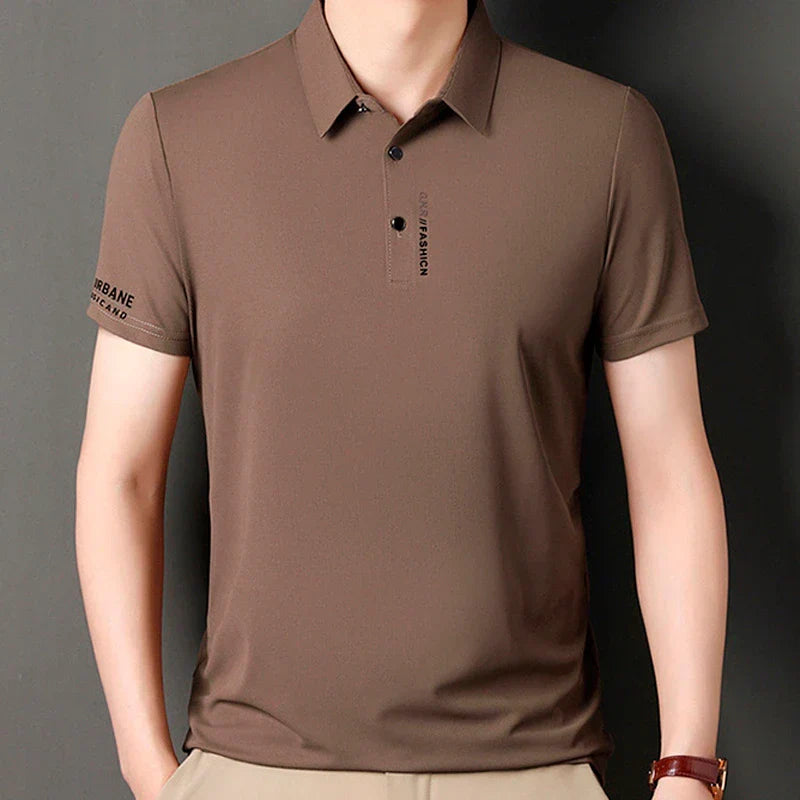 [PAGUE 2 LEVE 3] Camisa Polo Casual Bressan em Viscose com Elastano + BRINDES: 3 Bermudas e Relógio