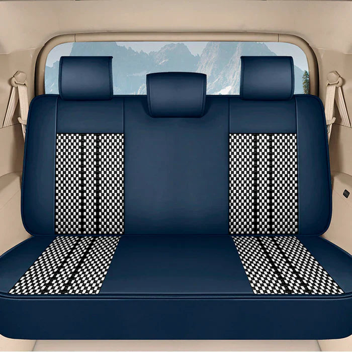 Capa Universal Hermen Completa para Carro em Couro Legítimo com AirBag + BRINDES: Tapetes Automotivos