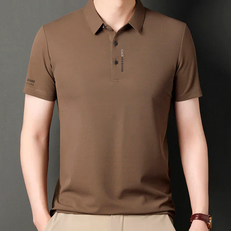 [PAGUE 2 LEVE 3] Camisa Polo Casual Bressan em Viscose com Elastano + BRINDES: 3 Bermudas e Relógio