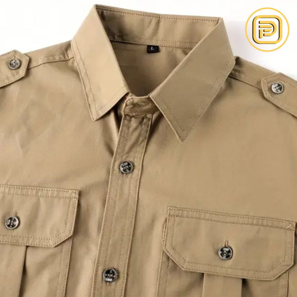 [PAGUE 3 LEVE 5] Kit Camisa Tática Militar Markko em Malha de Algodão Egípcio com Elastano + BRINDES: Cinto, Carteira e Relógio Tático