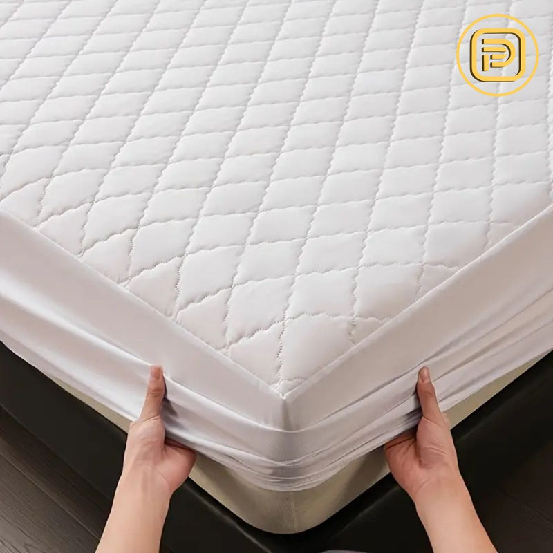 [LEVE 2 PAGUE 1] Roupa de Cama Alinza Impermeável em Algodão Egípcio (Transforme Suas Noites em Luxo) + BRINDES: 2 Capas Para Travesseiro