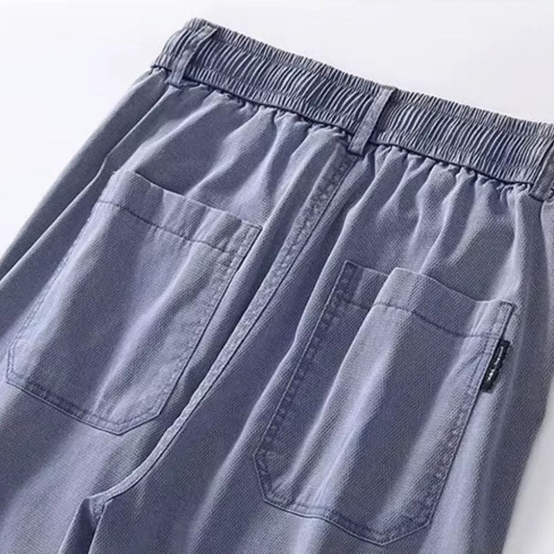 [PAGUE 2 LEVE 3] Kit Calça Tramonti Masculina Premium em Algodão Peruano com Seda Gelo