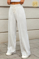 [PAGUE 2 LEVE 3] Calça Feminina Cibelle em Malha de Algodão Egípcio com Elastano (A Mais Confortável de 2025!)