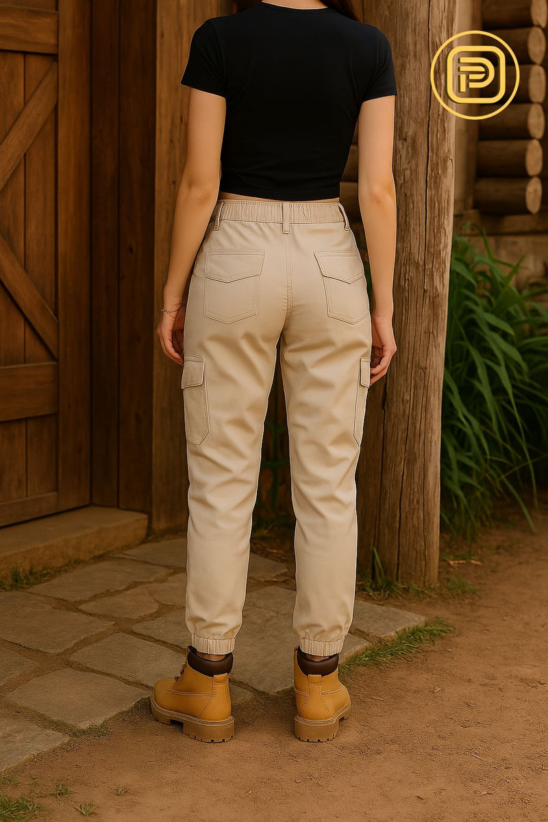 [PAGUE 2 LEVE 3] Calça Feminina Venusta Casual em Malha de Liocell e Seda Gelo (A Calça Tendência Outono 2025!)