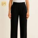 [PAGUE 2 LEVE 3] Calça Social Feminina Monna em Algodão Peruano e Seda Gelo (A Mais Quentinha de 2025!)