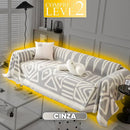 ⁠[COMPRE 1 LEVE 2] Capa de Sofá ComfyBoho (Sinta o Toque e Estilo Nômade Em Sua Sala!) + BRINDE: 2 Fronhas