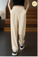 [PAGUE 2 LEVE 3] Calça Feminina Vick em Algodão Peruano e Seda Gelo (A Febre do Inverno 2025)