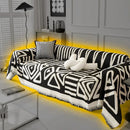 ⁠[COMPRE 1 LEVE 2] Capa de Sofá ComfyBoho (Sinta o Toque e Estilo Nômade Em Sua Sala!) + BRINDE: 2 Fronhas