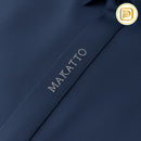 [PAGUE 2 LEVE 4] Kit Camisa Social Tecnológica Makatto em Malha de Seda Gelo (Nunca Amassa!) + BRINDES: Cinto, Carteira e Relógio