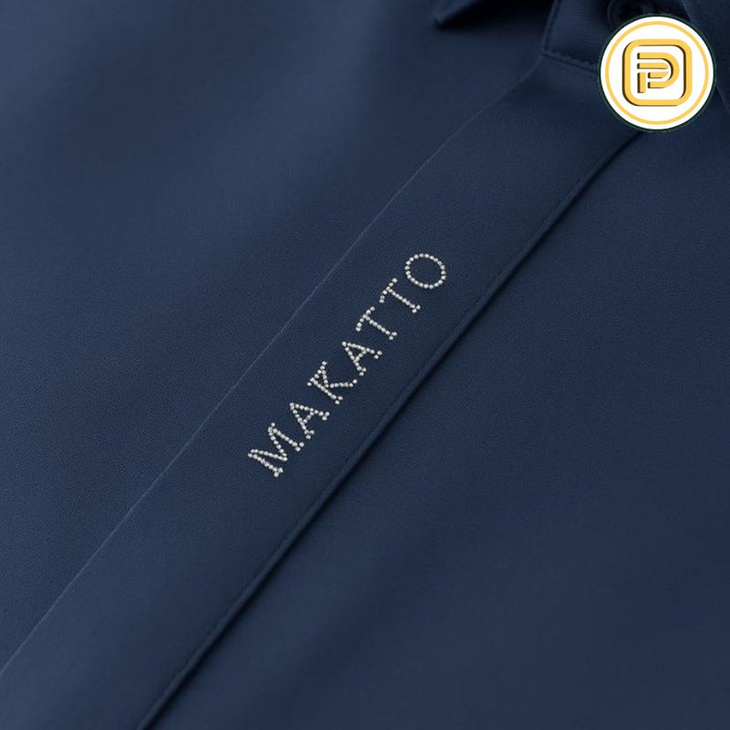 [PAGUE 2 LEVE 4] Kit Camisa Social Tecnológica Makatto em Malha de Seda Gelo (Nunca Amassa!) + BRINDES: Cinto, Carteira e Relógio