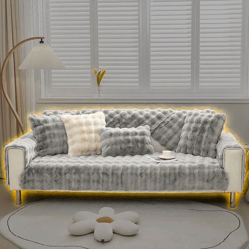 [COMPRE 1 LEVE 2] Capa de Sofá CloudConfort (Sinta-se Dentro De Um Avião De 1° Classe!) + BRINDE: 2 Fronhas