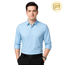 [PAGUE 2 LEVE 4] Kit Camisa Social Tecnológica Makatto em Malha de Seda Gelo (Nunca Amassa!) + BRINDES: Cinto, Carteira e Relógio