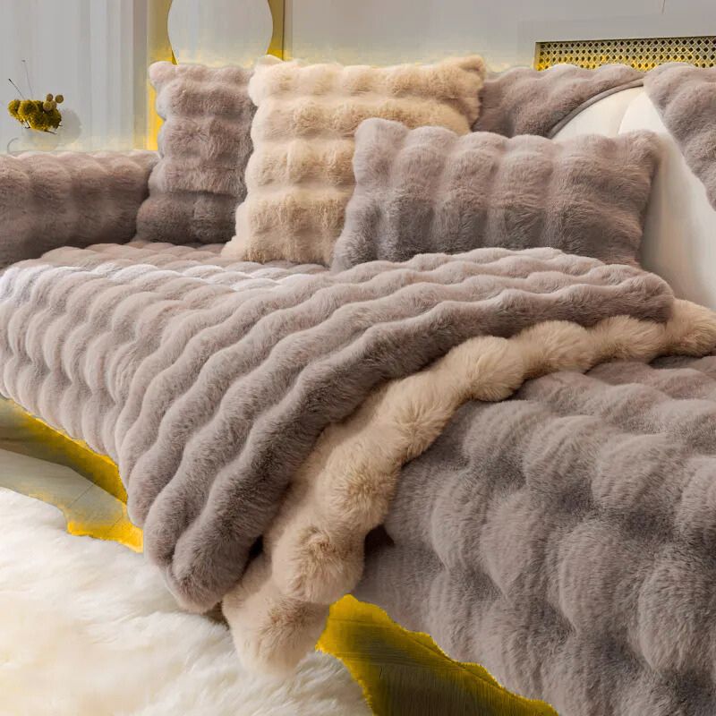 [COMPRE 1 LEVE 2] Capa de Sofá CloudConfort (Sinta-se Dentro De Um Avião De 1° Classe!) + BRINDE: 2 Fronhas