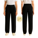 [PAGUE 2 LEVE 3] Calça Social Feminina Monna em Algodão Peruano e Seda Gelo (A Mais Quentinha de 2025!)