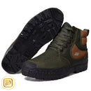 Kit Bota Militar Tactical Masculina de Nylon e Lona Premium + 3 BRINDES: Cinto, Relógio e Carteira