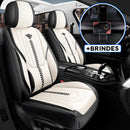 Capa Universal Completa Para Carro Iberian em Couro Legítimo +BRINDES: 3 Tapetes Para Carro