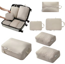 Kit de Organizadores de mala à prova d'água - 6 Pçs