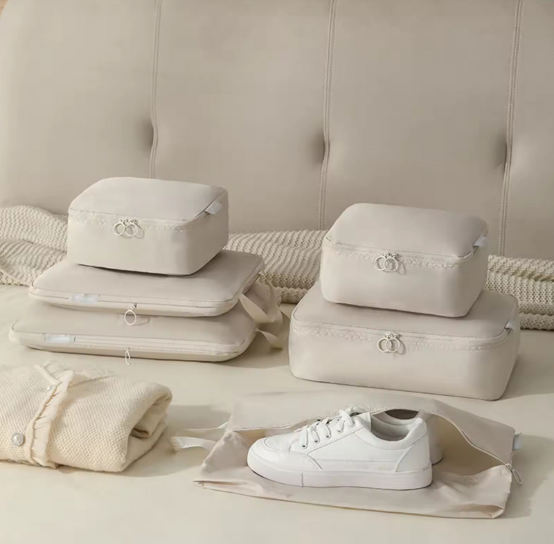 Kit de Organizadores de mala à prova d'água - 6 Pçs