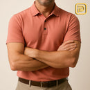 [PAGUE 3 LEVE 4] Camisa Polo Casual em Malha Sem Costura de Seda Gelo e Elastano + BRINDES: 2 Calças Alfaiataria e Cinto