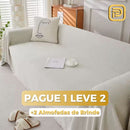 [PAGUE 1 LEVE 2] Capa de Sofá Leandra (Luxo Minimalista Para sua Sala de Estar) +BRINDES: 2 Capas Para Almofadas