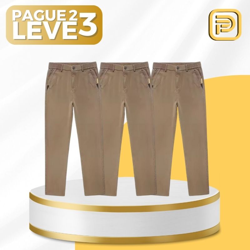 [PAGUE 2 LEVE 3] Calça Feminina em Malha de Algodão Egípcio e Elastano (Sua Nova Queridinha!)