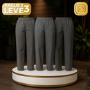 [PAGUE 2 LEVE 3] Calça Feminina Waist em Malha de Seda Gelo com Poliéster e Regulação Térmica (Para Todas as Estações!) + BRINDE Exclusivo