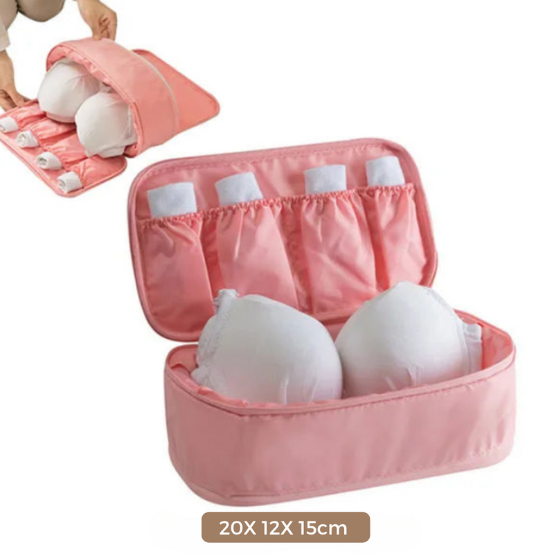 Organizador de roupa íntimas e  meias para Viagem