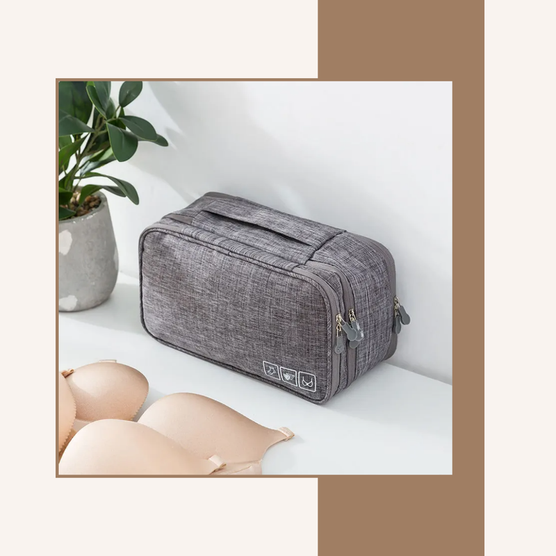 Organizador de roupa íntimas e  meias para Viagem