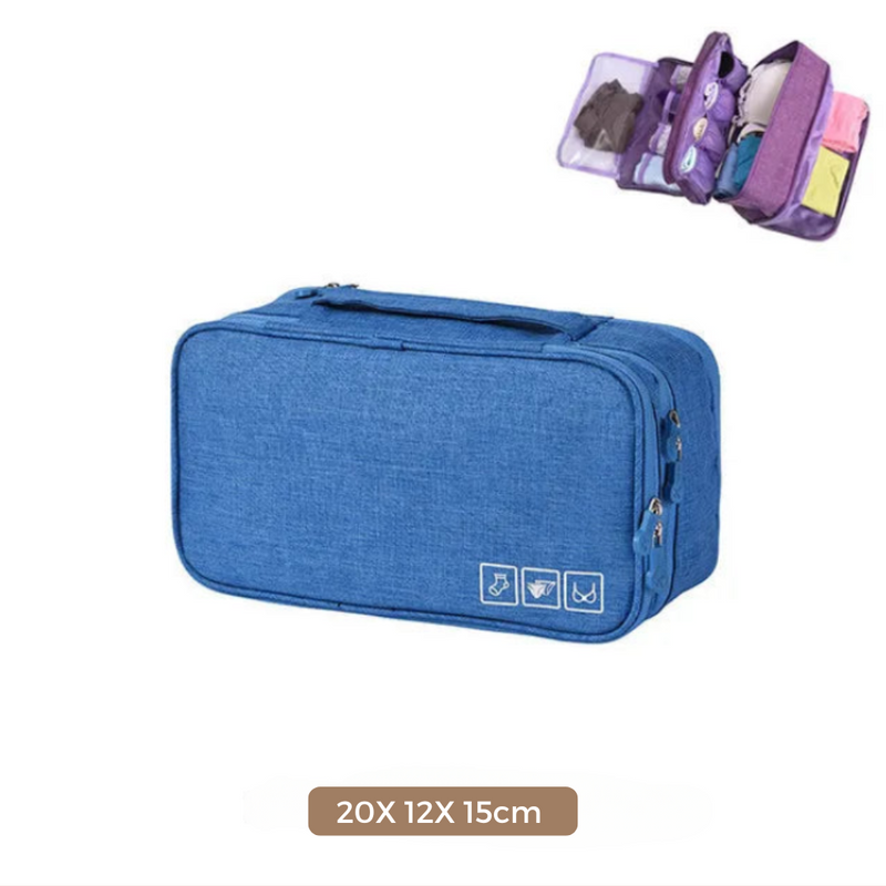 Organizador de roupa íntimas e  meias para Viagem