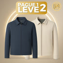 [PAGUE 1 LEVE 2] Jaqueta Casual Vellmond em Algodão Peruano, Seda Gelo e Poliéster