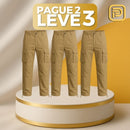 [PAGUE 2 LEVE 3] Kit Calça Masculina Zermatt em Seda Gelo com Algodão Egípcio