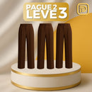 [PAGUE 2 LEVE 3] Calça Social Feminina Monna em Algodão Peruano e Seda Gelo (A Mais Quentinha de 2025!)