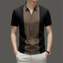 [PAGUE 2 LEVE 3] Camisa Polo Casual Nordall em Viscose, Seda Gelo e Elastano + BRINDES: Cinto, Carteira e Relógio