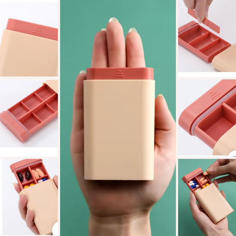 TravelMed Organizador: Caixa Portátil para Medicamentos