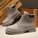 Kit Bota Masculina em 100% Couro Legítimo Veneza Impermeável + BRINDES: Relógio, Cinto e Carteira